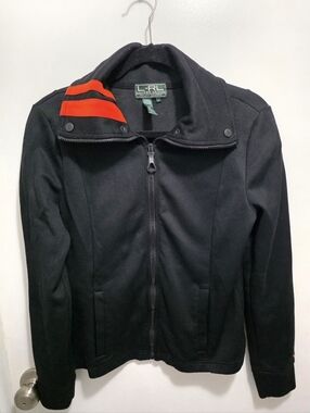 Lauren-Ralph Lauren Active Womens Black  Jacket Size SMALL